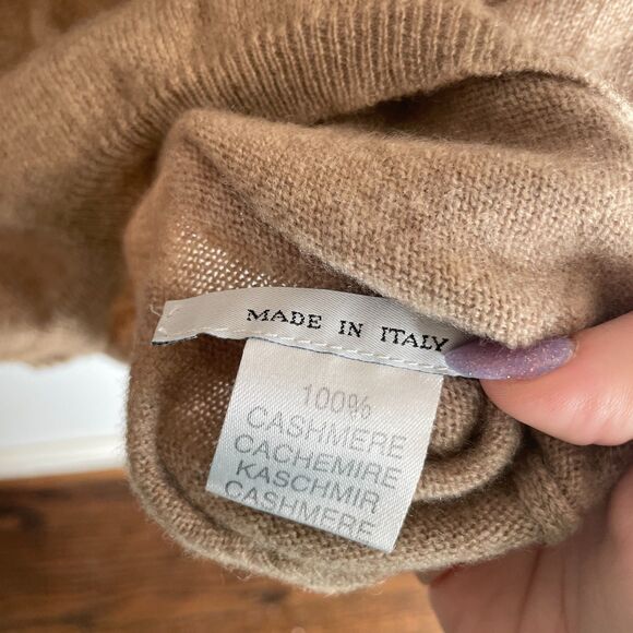 Oscar de la Renta 100% Cashmere Sweater Made in Italy Size XS - Picture 7 of 8